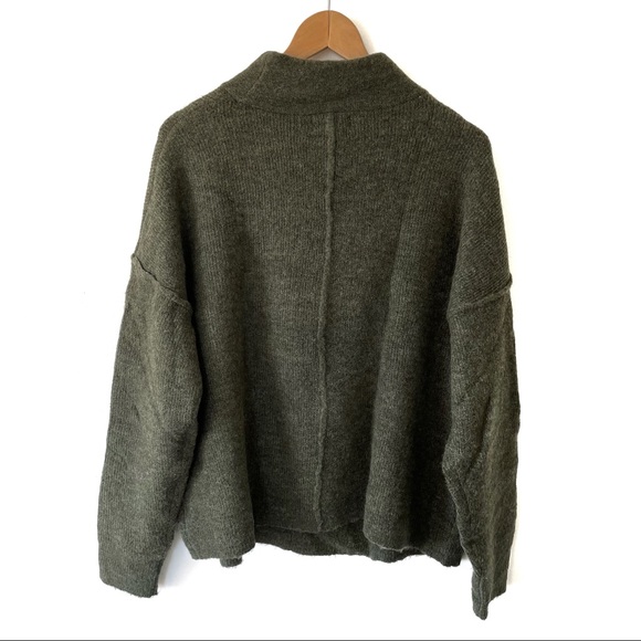 Green Universal Thread Mock Neck Sweater - Picture 5 of 5